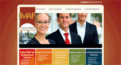 Desktop Screenshot of imafmediacion.com